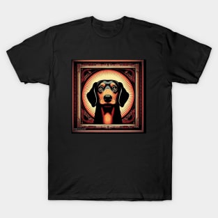 Dachshund Pop Art T-Shirt